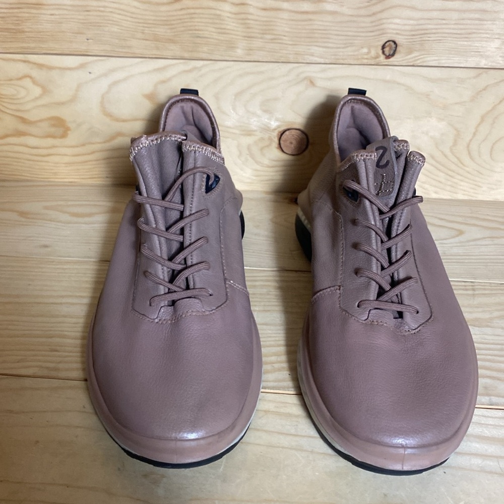 Ecco St.360 mens leather sneakers morel size 10-10.5 - Picture 4 of 12